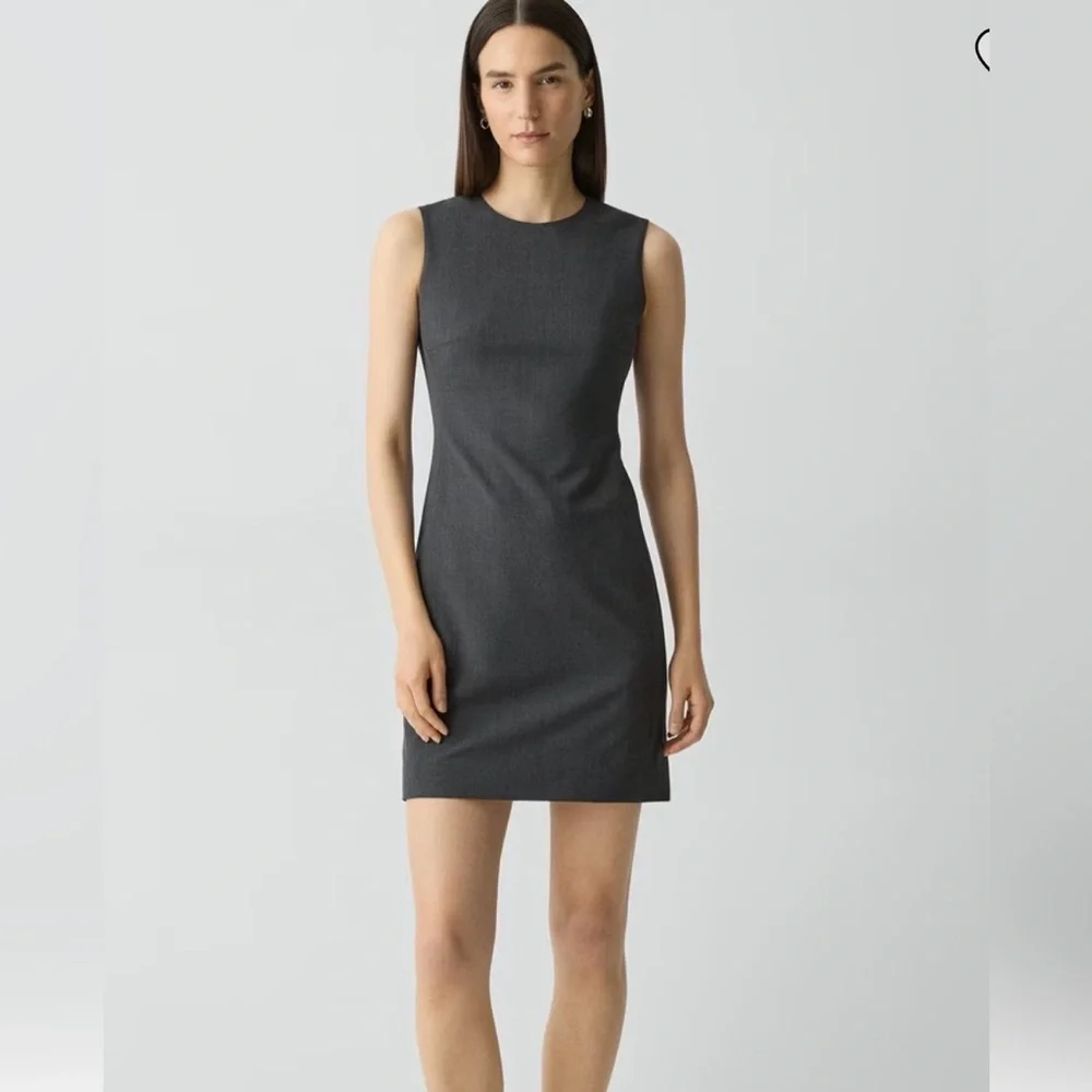 wool fitted dress Elegant Wool Midi Dress Burgundy – Pleated Skirt & Tailored Fit – 5229
